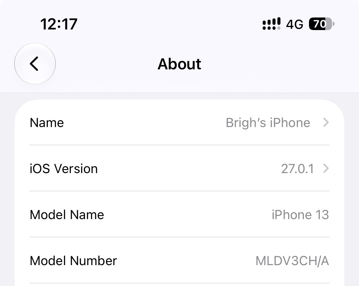 my iPhone 13 Starlight 128GB